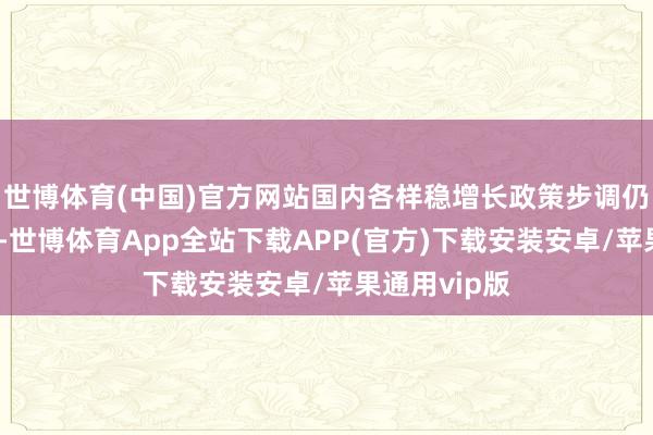 世博体育(中国)官方网站国内各样稳增长政策步调仍在密集加码-世博体育App全站下载APP(官方)下载安装安卓/苹果通用vip版