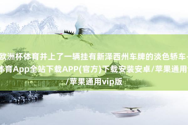 欧洲杯体育并上了一辆挂有新泽西州车牌的淡色轿车-世博体育App全站下载APP(官方)下载安装安卓/苹果通用vip版