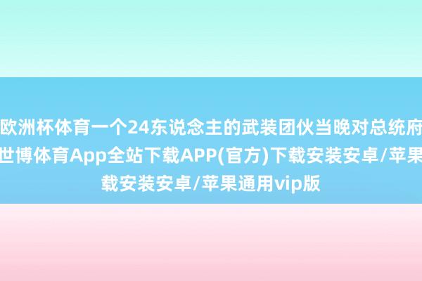 欧洲杯体育一个24东说念主的武装团伙当晚对总统府发动蹙迫-世博体育App全站下载APP(官方)下载安装安卓/苹果通用vip版