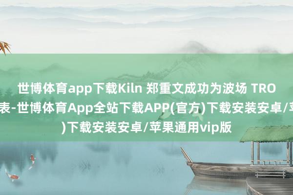 世博体育app下载Kiln 郑重文成功为波场 TRON 最新超等代表-世博体育App全站下载APP(官方)下载安装安卓/苹果通用vip版