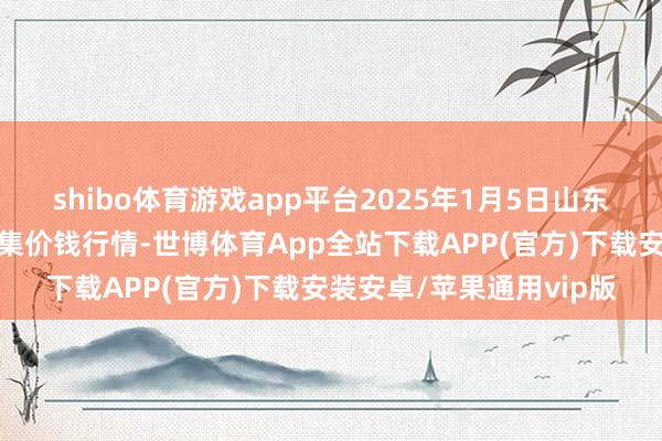 shibo体育游戏app平台2025年1月5日山东宁津县东崔蔬菜批发市集价钱行情-世博体育App全站下载APP(官方)下载安装安卓/苹果通用vip版